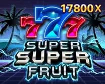 Vibrant arcade-style in Super Super Fruit Casino at Citinow